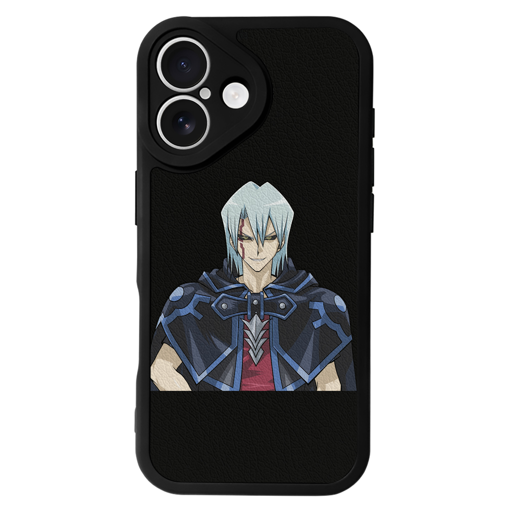 遊☆戯☆王 Yu-Gi-Oh! 【iPhone 16シリーズ対応】シリコンスマホケース（レザー調） 材質：シリコン